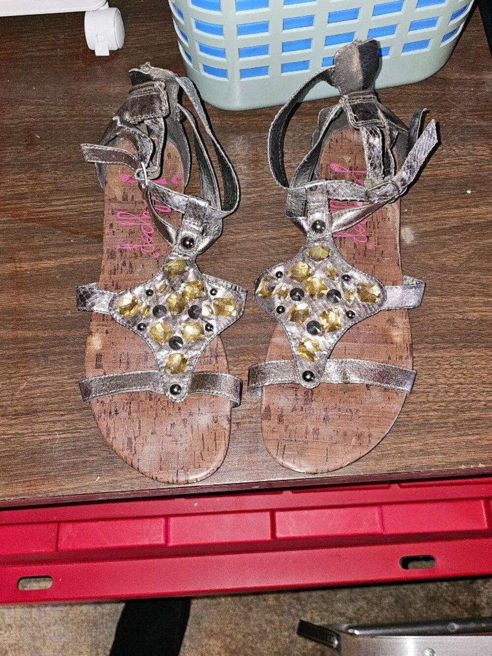 ❤️ GUC Women's Size 11 Jellypop Studded Sandals